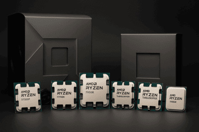 AMD Ryzen 9000 8000 7000系列處理器產品線