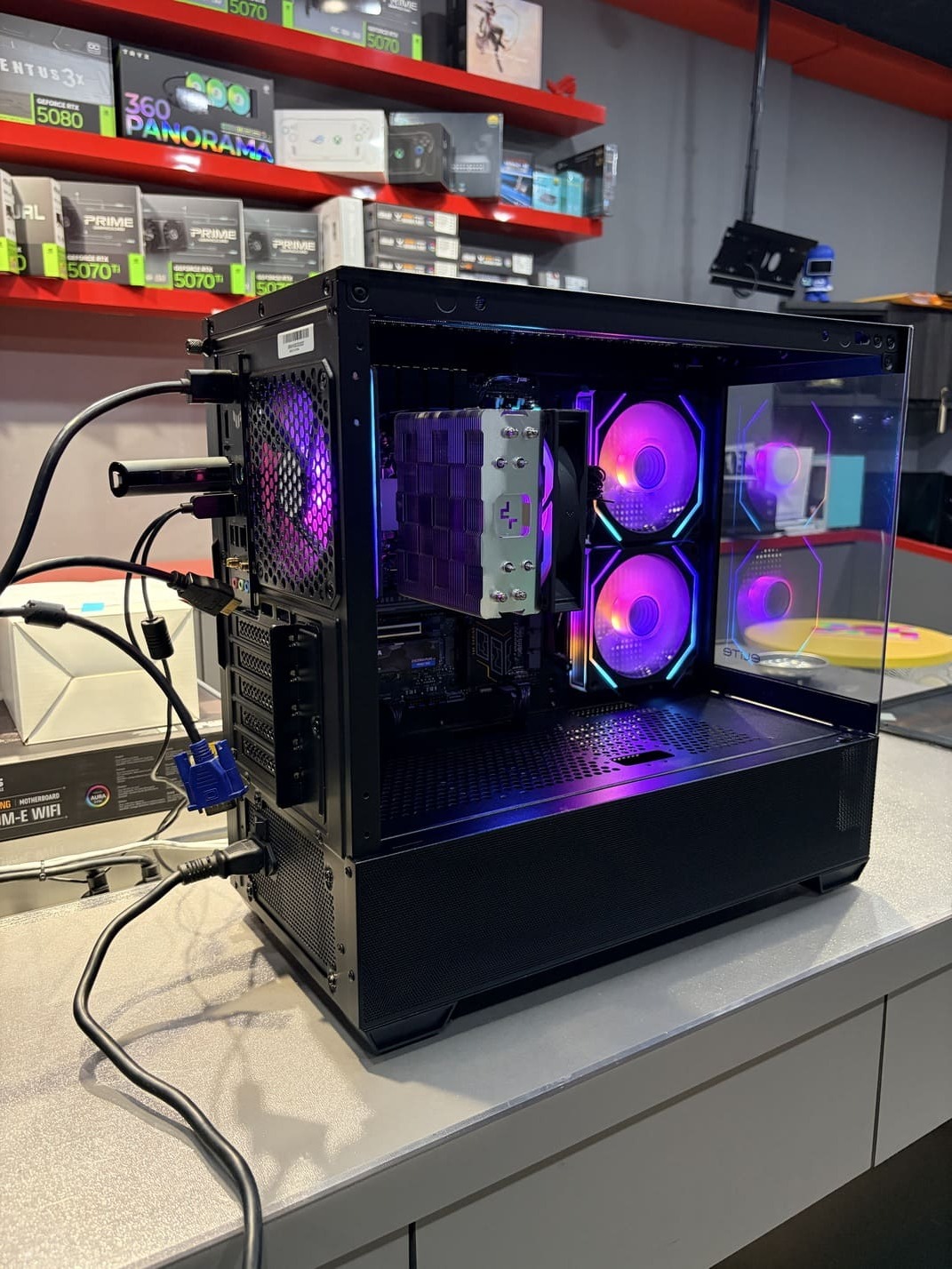 機殼背部整線與酷碼750W電源