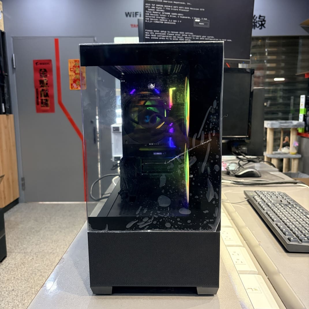 酷碼 Elite 490 黑色機殼 正面全景玻璃保護膜