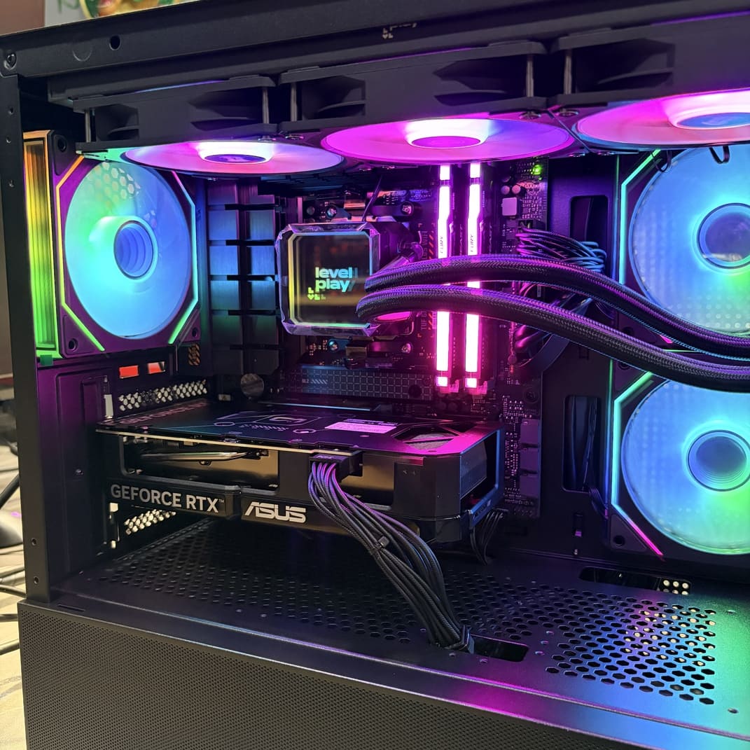 Levelplay水冷頭 AMD R7 7700 CPU 散熱安裝細節