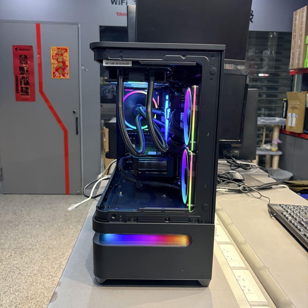 顯示卡安裝、RTX 5060 Ti 16G、電腦菜單、供電優化