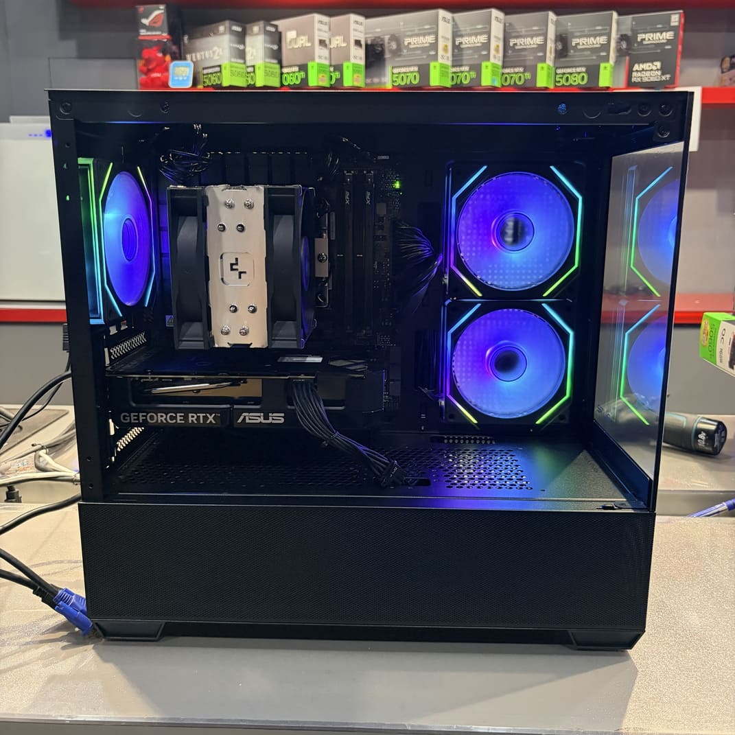 電腦組裝內部結構, AMD R7 7700, AG400 PLUS 散熱器, 高雄電腦維修推薦