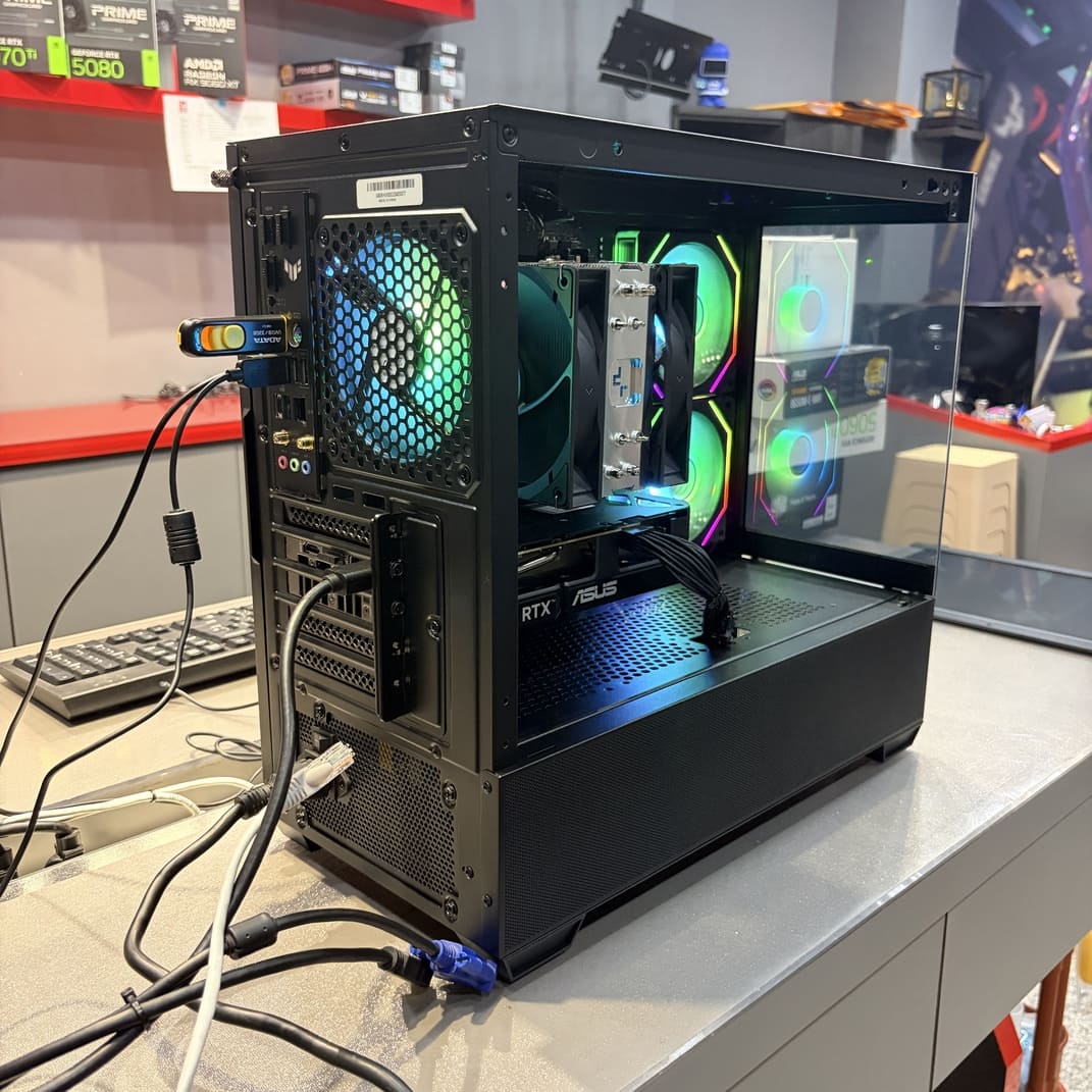 電腦主機背面IO介面, 華碩 TUF B650M-E WIFI, 電腦升級