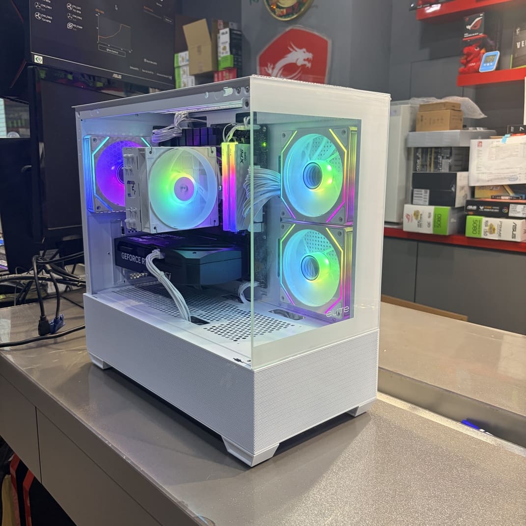 電腦主機風道優化展示 後方排風與散熱配置