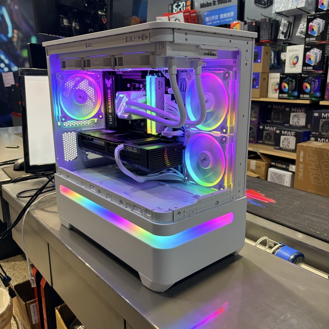電競主機推薦 高雄電腦維修 客製化水冷電腦 完工照