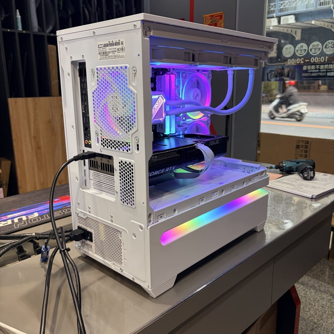 電腦整線技巧 背面走線 ASUS AP202 機殼散熱風道