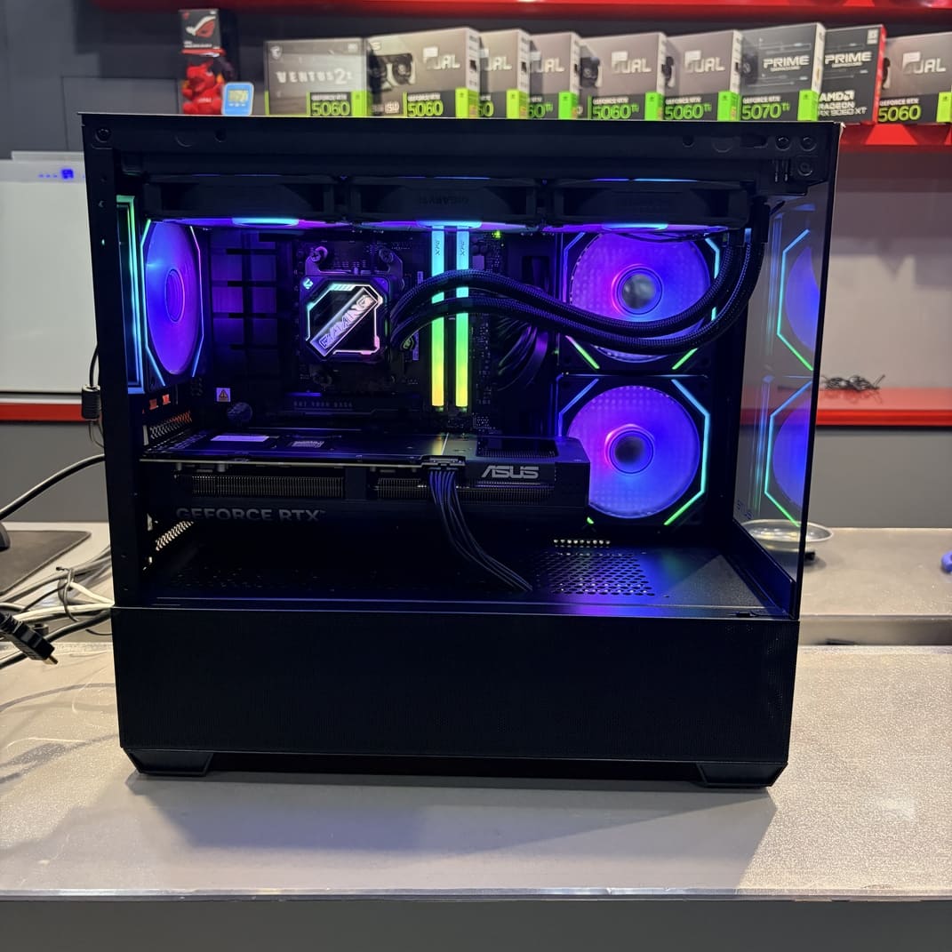 電腦主機升級 內部結構走線 R7 9700X 水冷配置