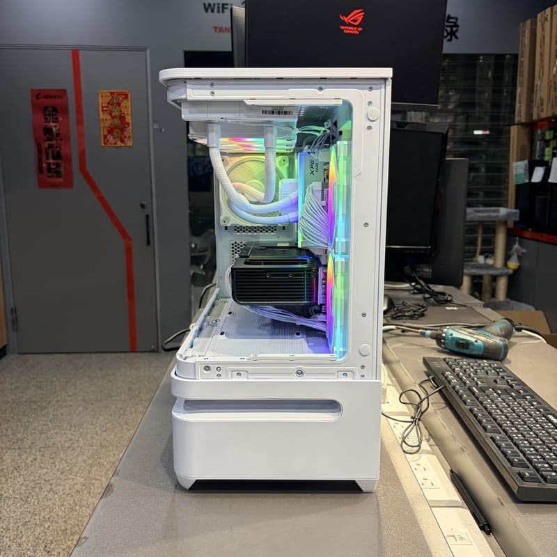 小唐電腦 宅配電腦組裝 側面完成圖