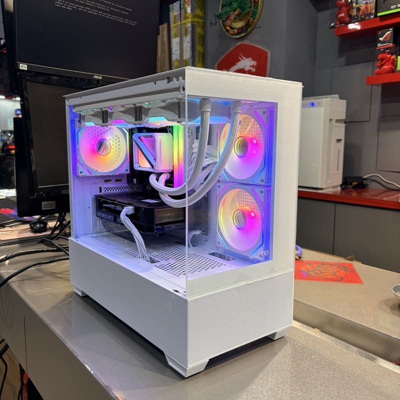 電腦開箱 完工照 DIY 散熱優化 側視角進風