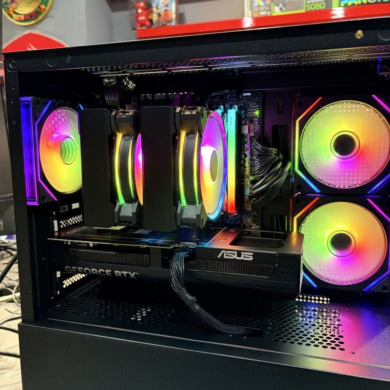 電腦開箱 完工照 DIY 散熱優化 內部特寫