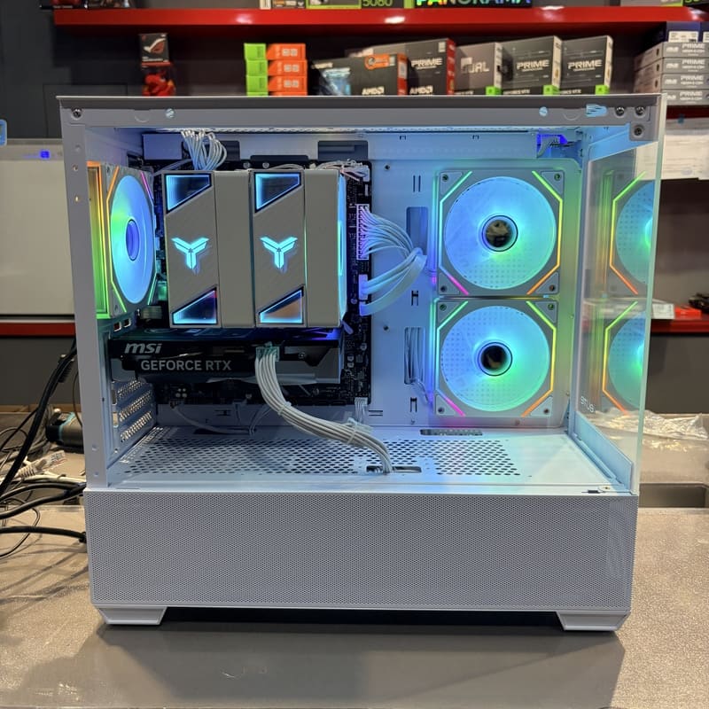 電腦開箱 完工照 DIY 散熱優化 雙塔散熱器 顯示卡