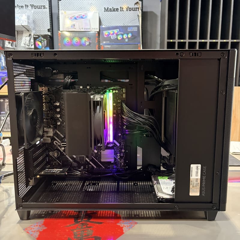 電腦開箱 完工照 DIY 散熱優化 內部走線