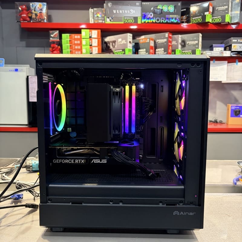 2026 高雄電腦組裝 DIY 完工照 內部走線與散熱優化