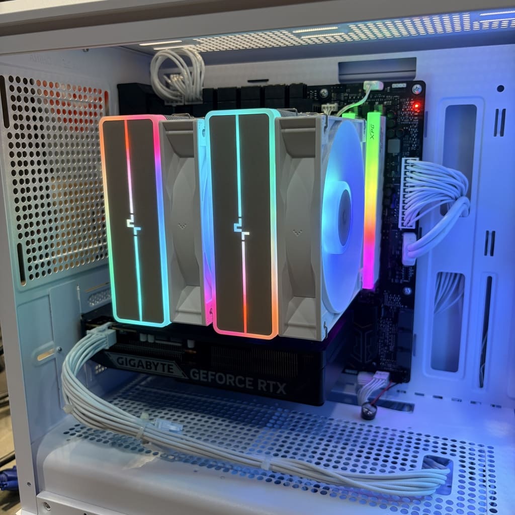 電腦開箱 完工照 DIY 散熱優化 零件特寫