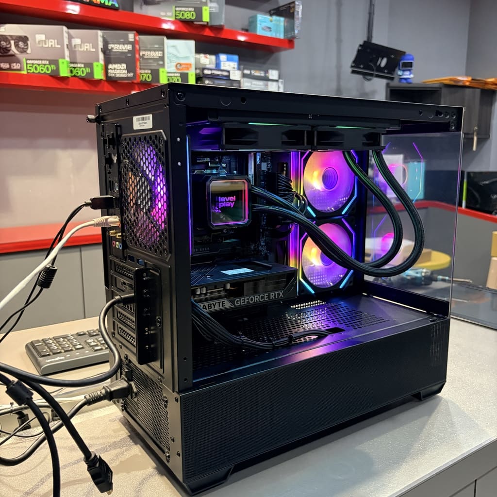 電腦開箱 完工照 DIY 散熱優化 主機板背板細節