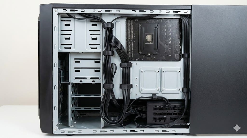 全模組電源背板標準理線示範